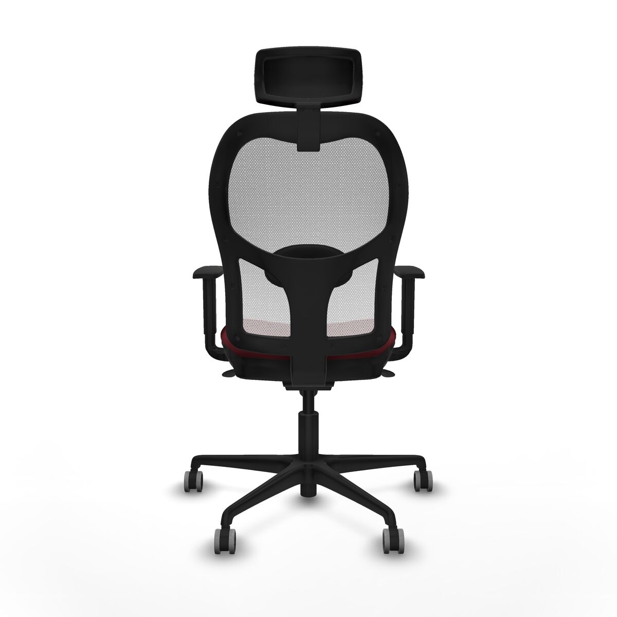 Silla de Oficina Piqueras y Crespo 1D036G2 Granate