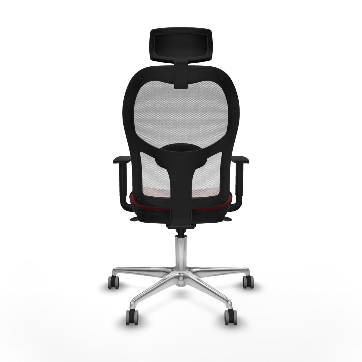 Silla de Oficina Piqueras y Crespo 1D086G2 Granate