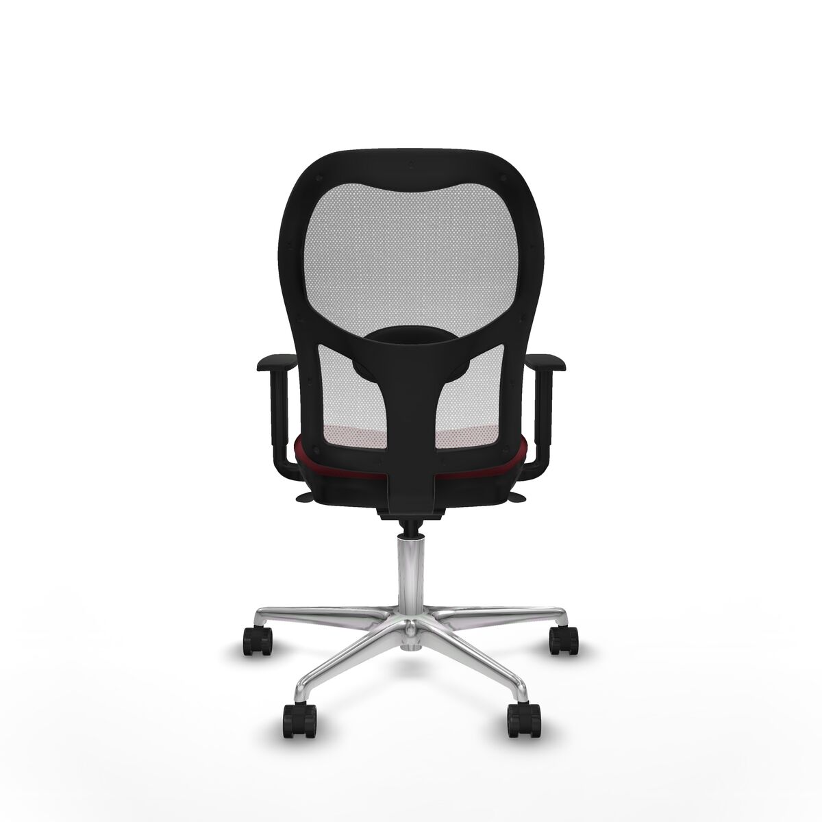 Silla de Oficina Piqueras y Crespo 1D086N0 Granate