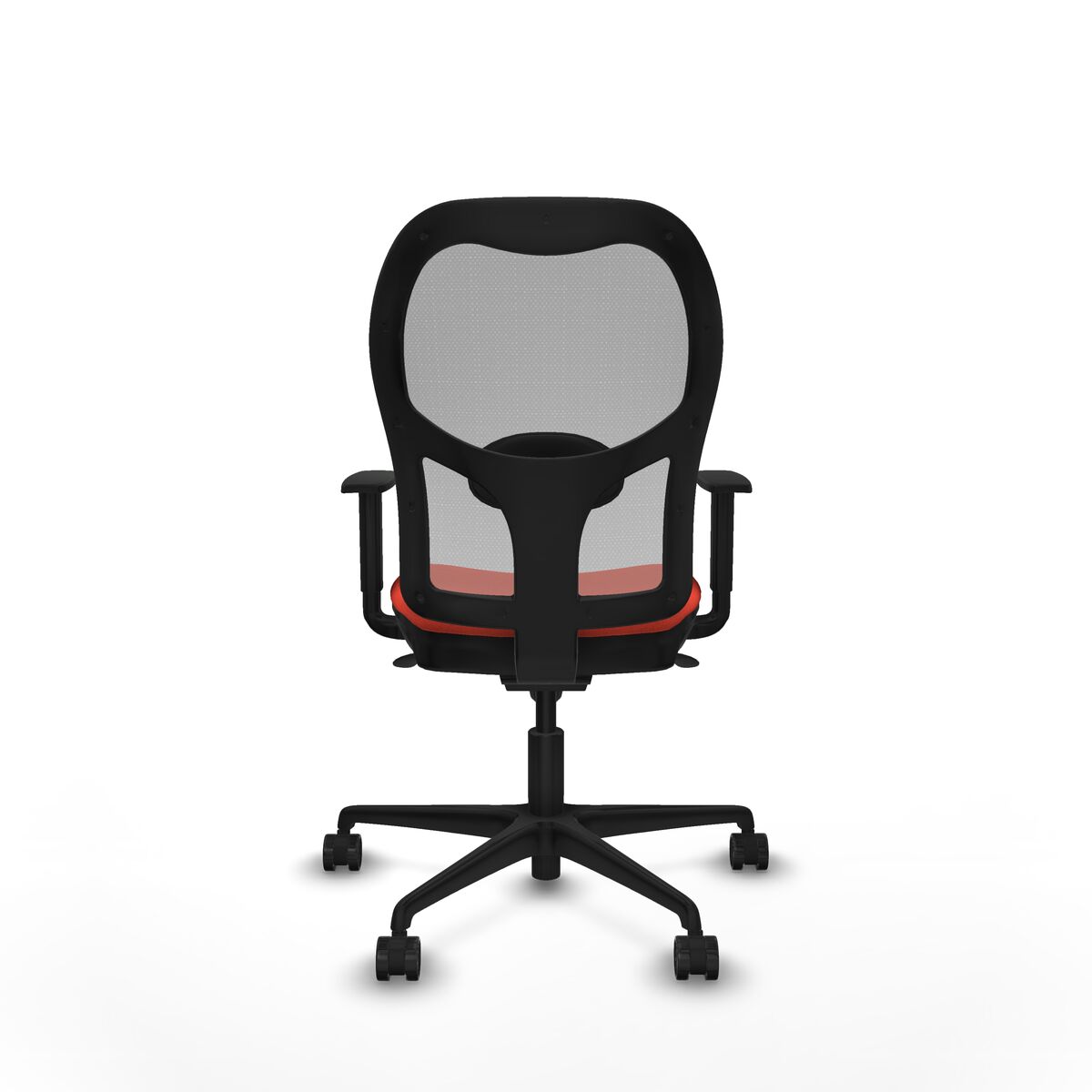 Silla de Oficina Piqueras y Crespo 1D036N0 Naranja Oscuro