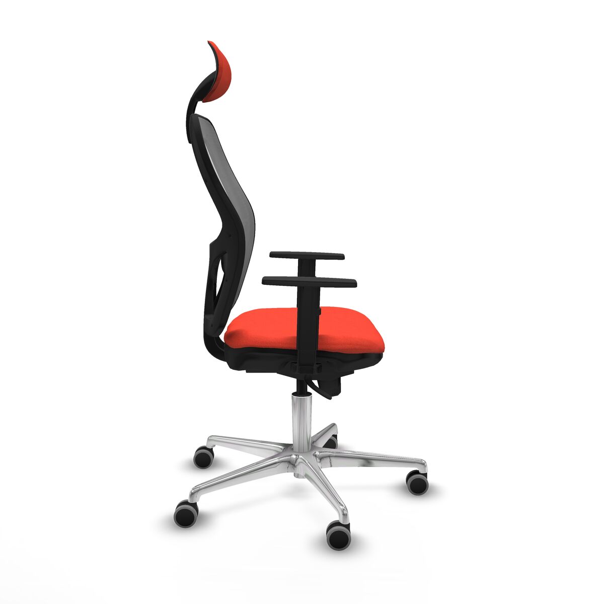 Silla de Oficina Piqueras y Crespo 1D086G1 Naranja Oscuro