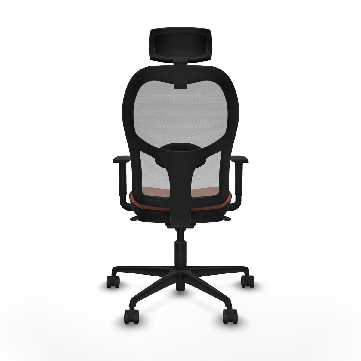 Silla de Oficina Piqueras y Crespo 1D036N2 Marrón Gris