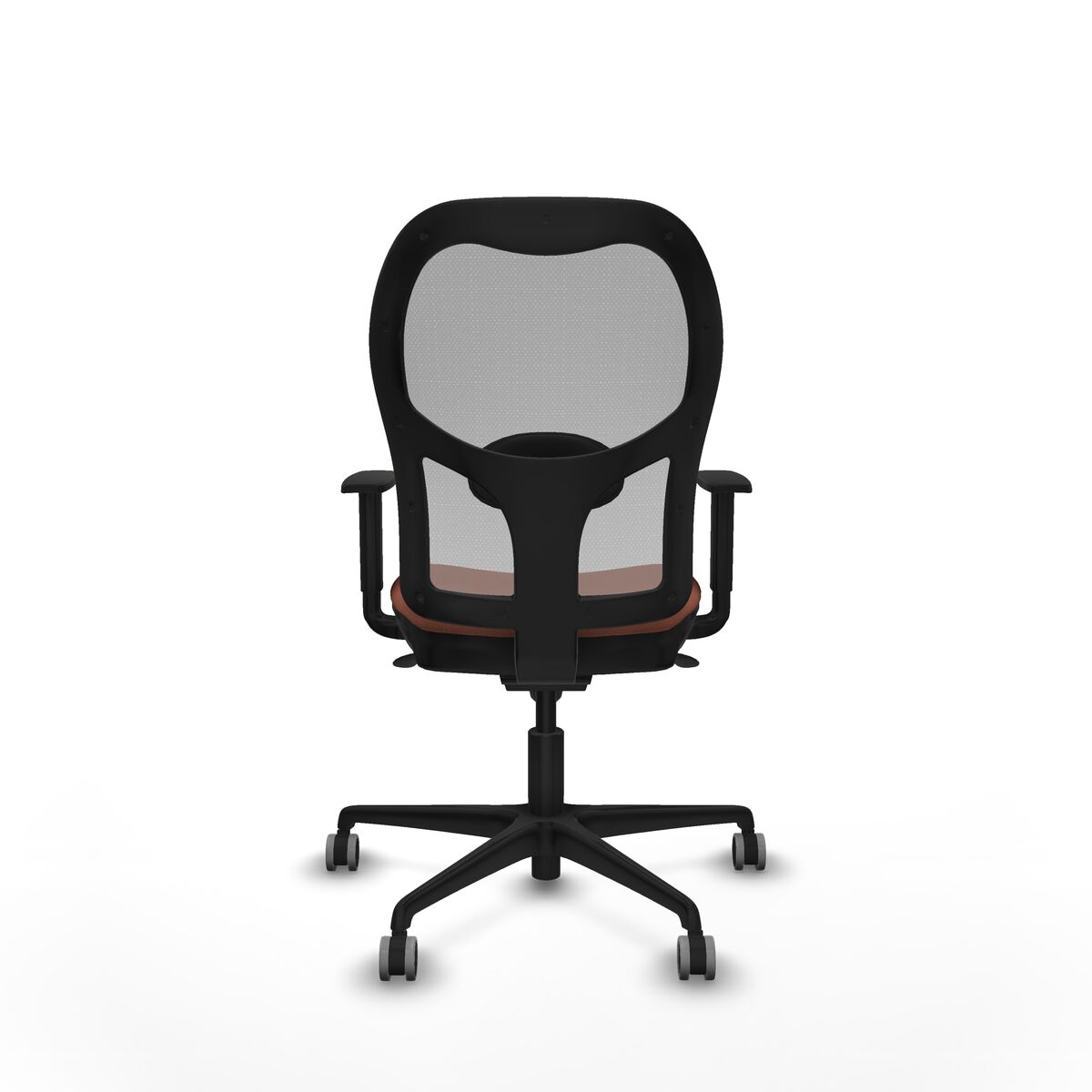 Silla de Oficina Piqueras y Crespo 1D036G0 Marrón Gris