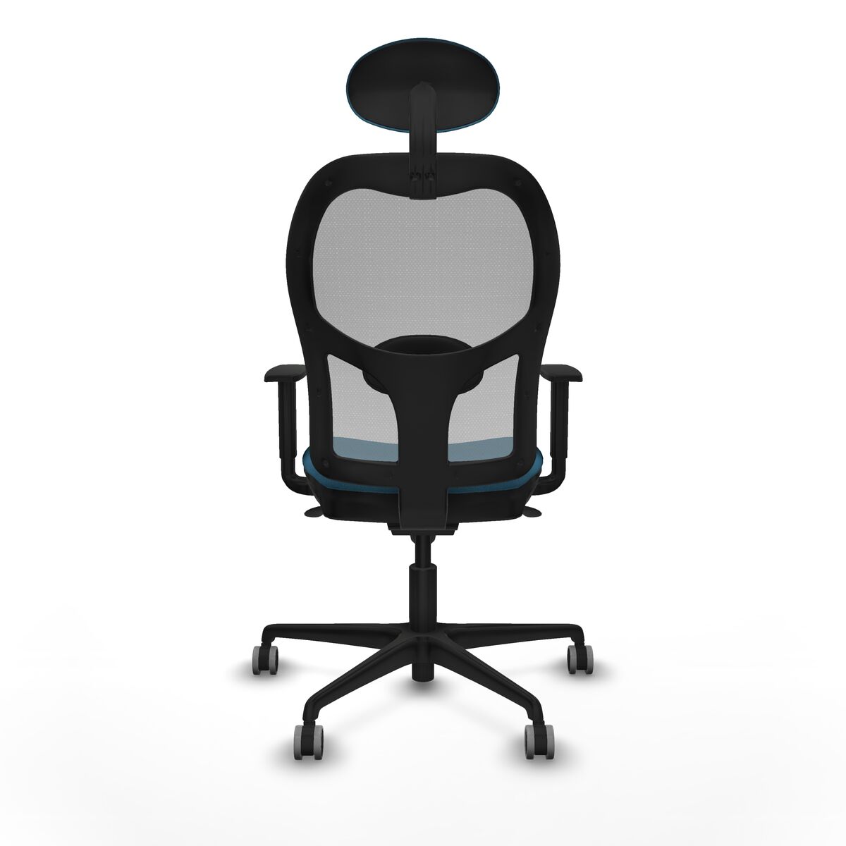 Silla de Oficina Piqueras y Crespo 1D036G1 Gris Verde petróleo