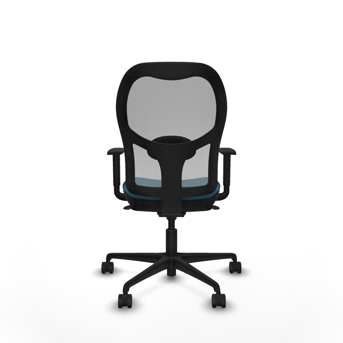 Silla de Oficina Piqueras y Crespo 1D036N0 Gris Verde petróleo