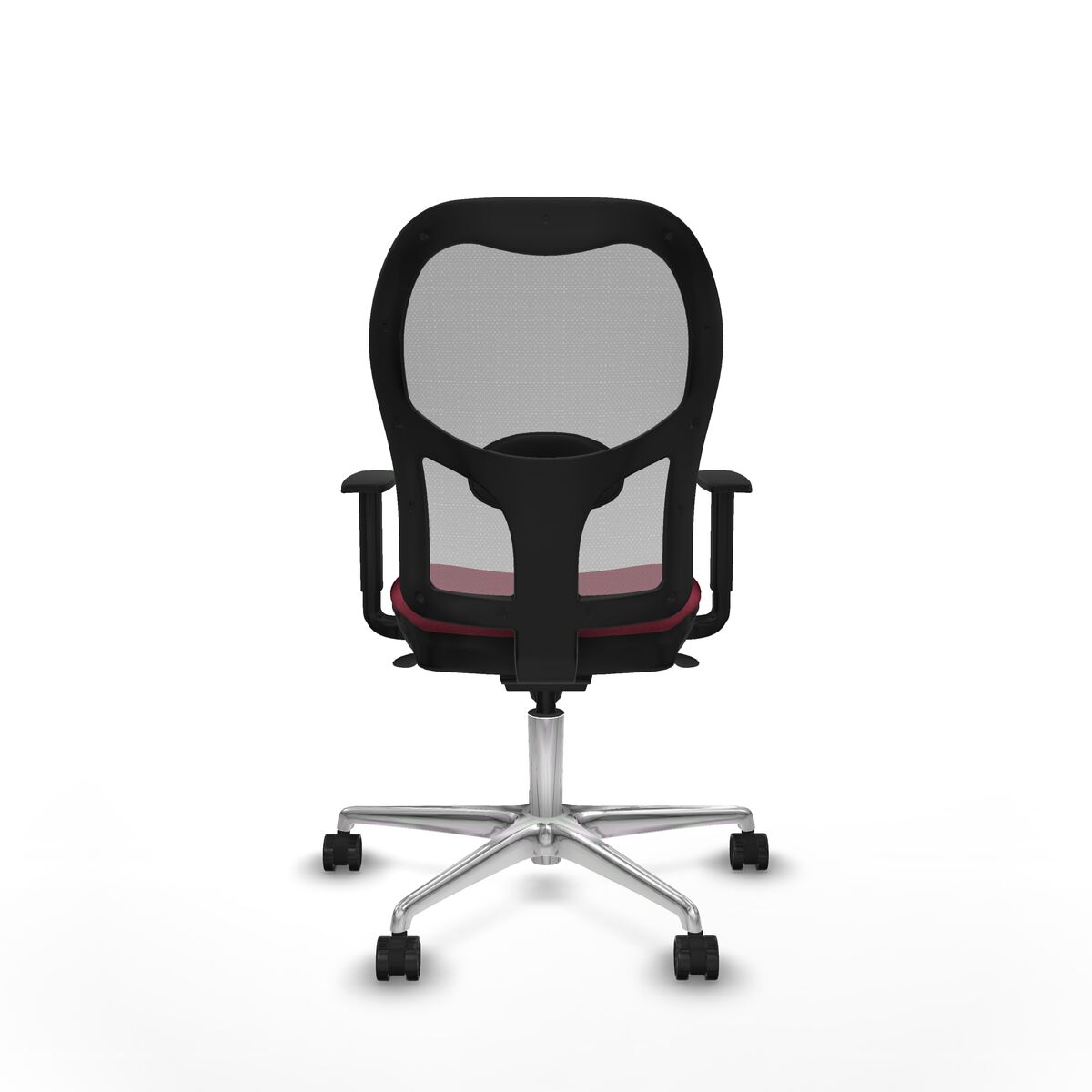 Silla de Oficina Piqueras y Crespo 1D086N0 Granate