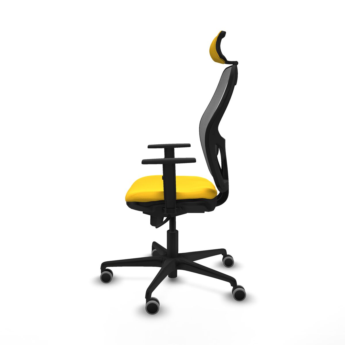 Silla de Oficina Piqueras y Crespo 1D036G2 Amarillo