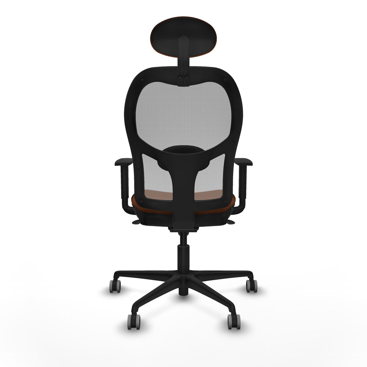 Silla de Oficina Piqueras y Crespo 1D036G1 Marrón Gris