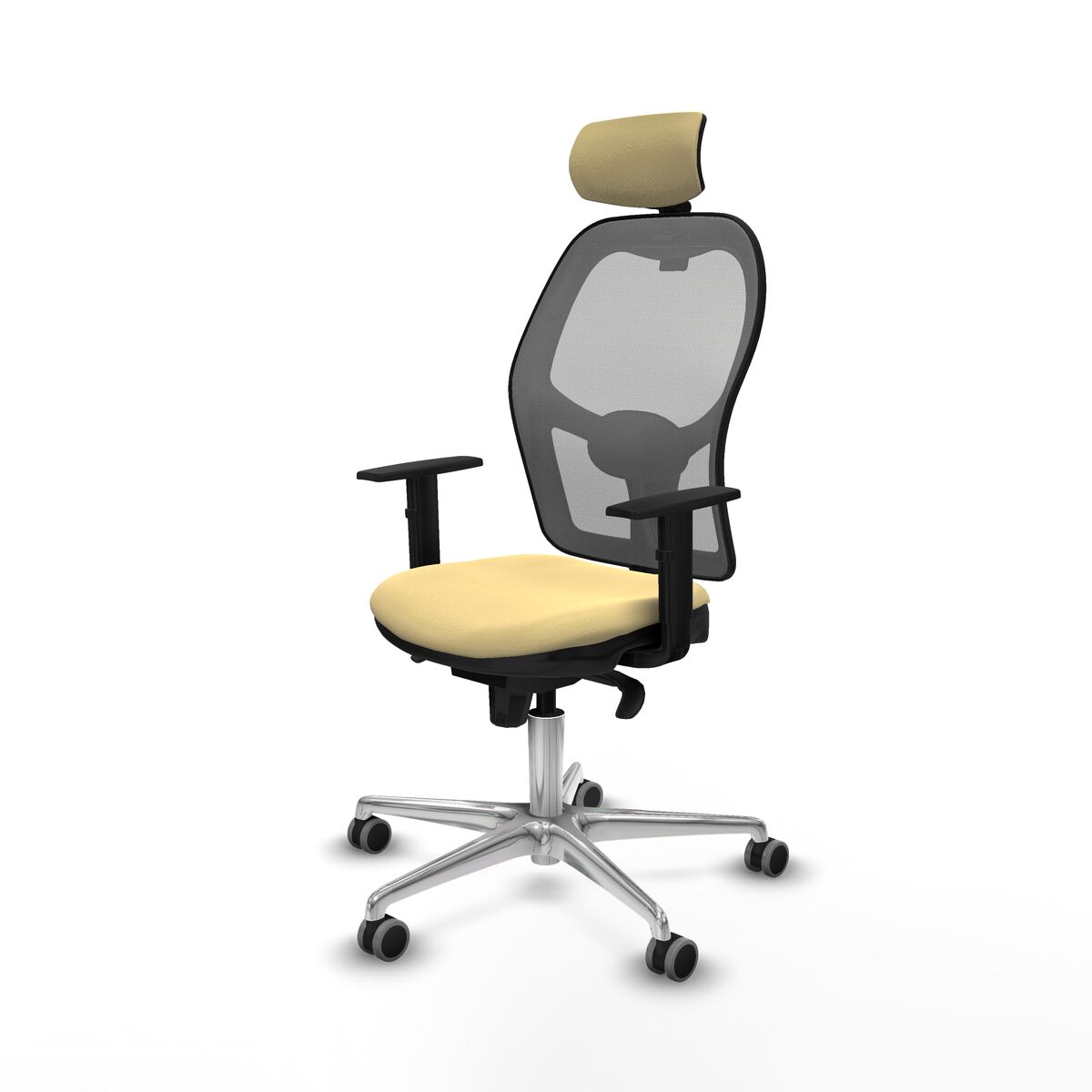 Silla de Oficina Piqueras y Crespo 1D086G2 Crema