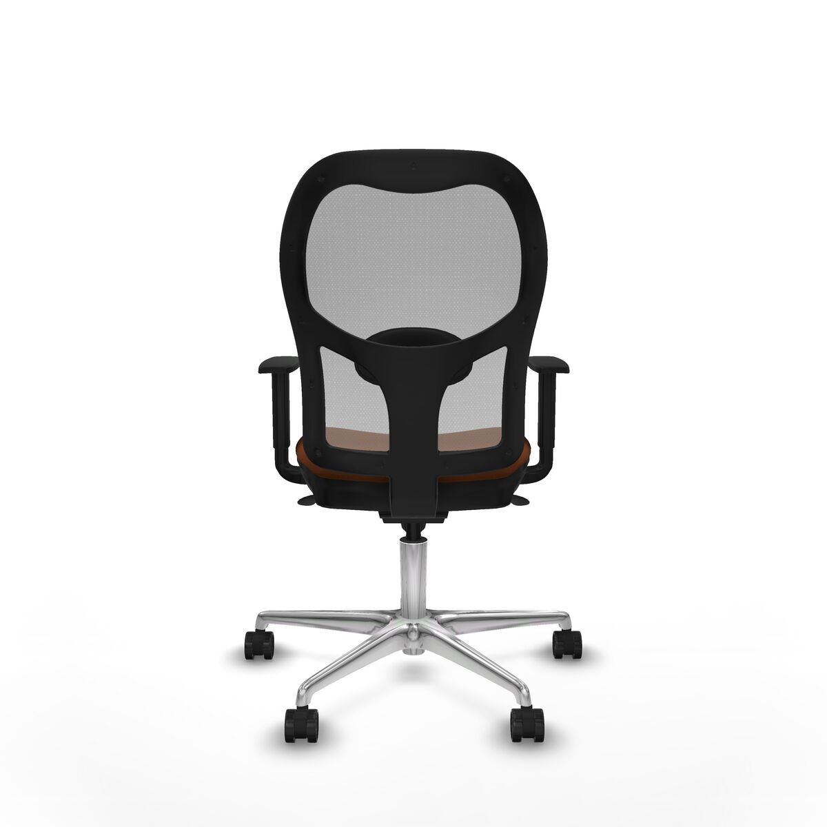 Silla de Oficina Piqueras y Crespo 1D086N0 Marrón Gris