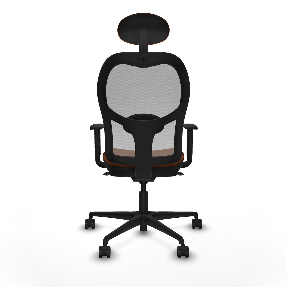 Silla de Oficina Piqueras y Crespo 1D036N1 Marrón Gris