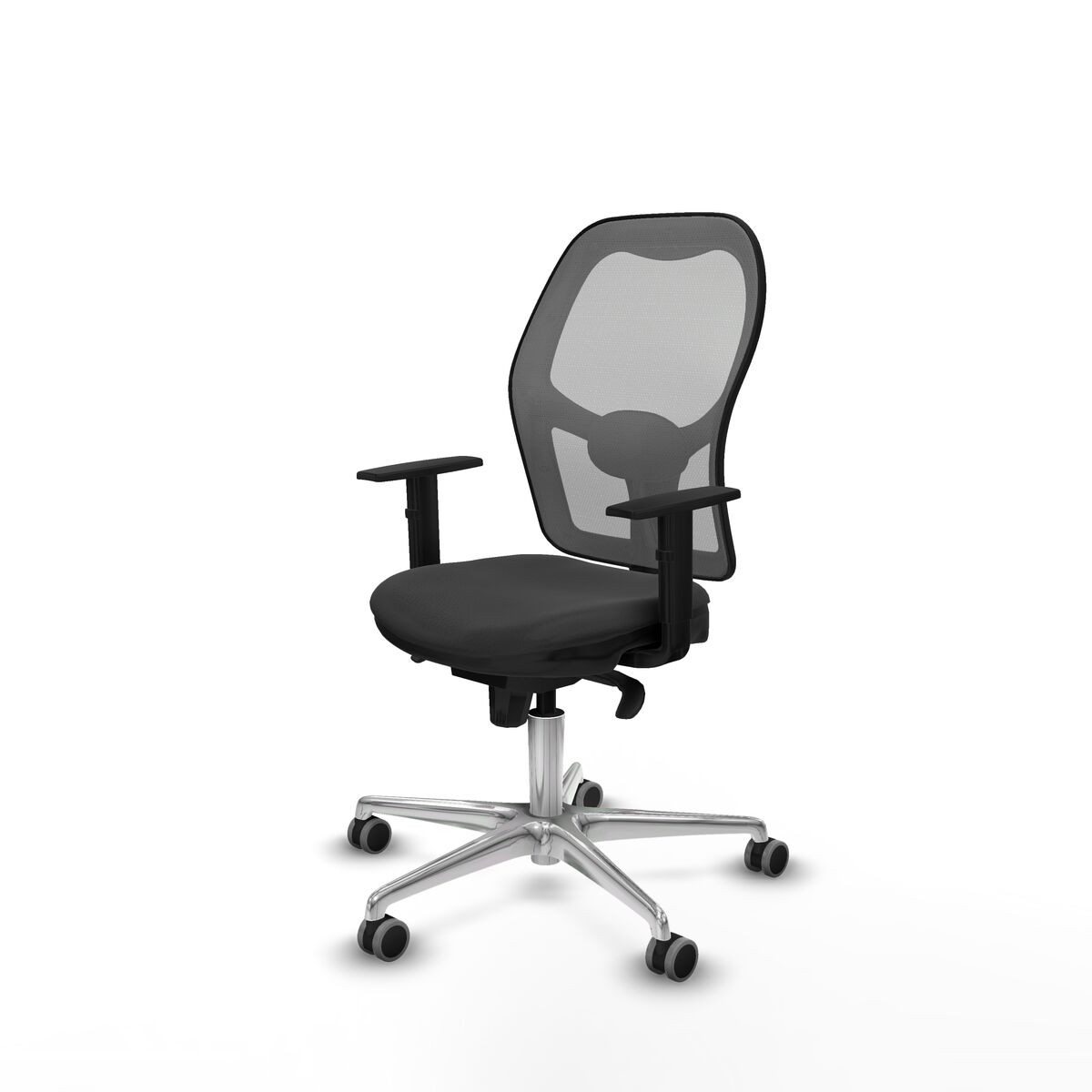 Silla de Oficina Piqueras y Crespo 1D086G0 Gris oscuro