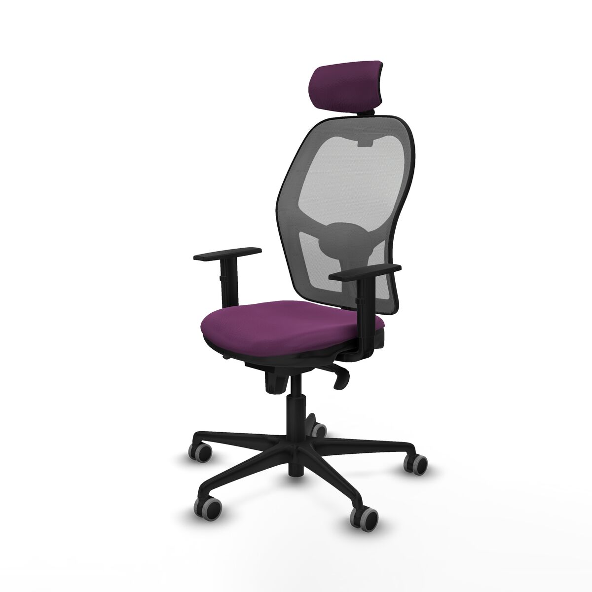 Silla de Oficina Piqueras y Crespo 1D036G2 Morado