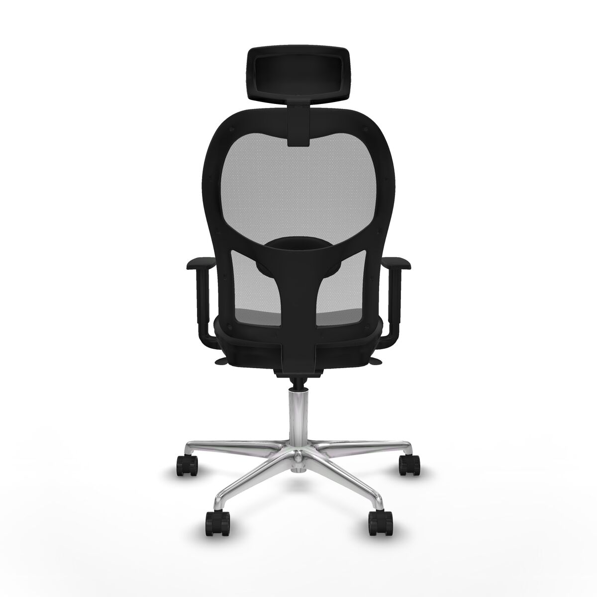 Silla de Oficina Piqueras y Crespo 1D086N2 Gris oscuro