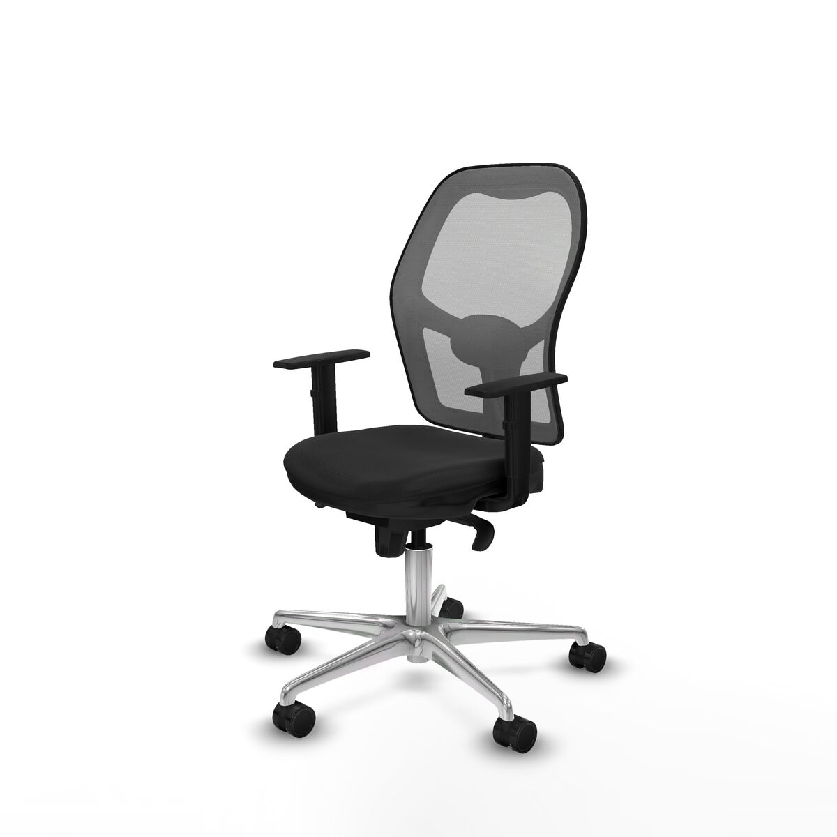 Silla de Oficina Piqueras y Crespo 1D086N0 Negro