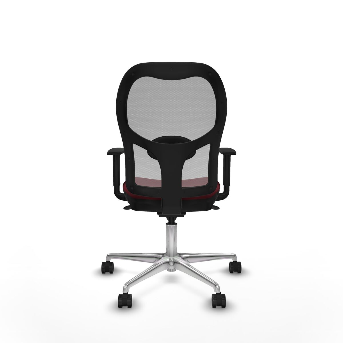 Silla de Oficina Piqueras y Crespo 1D086N0 Granate