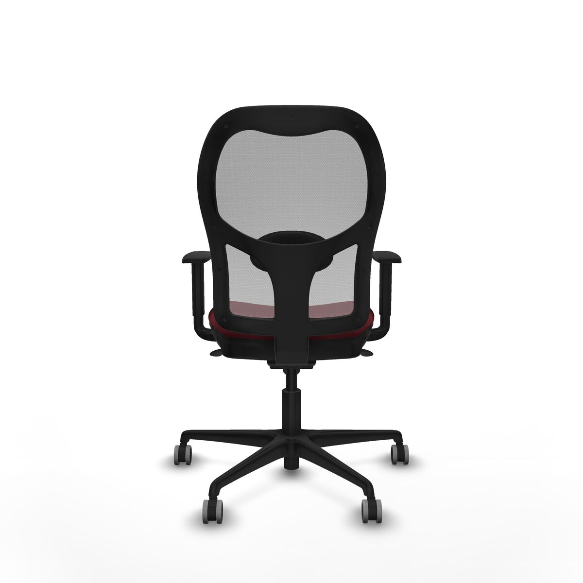 Silla de Oficina Piqueras y Crespo 1D036G0 Granate