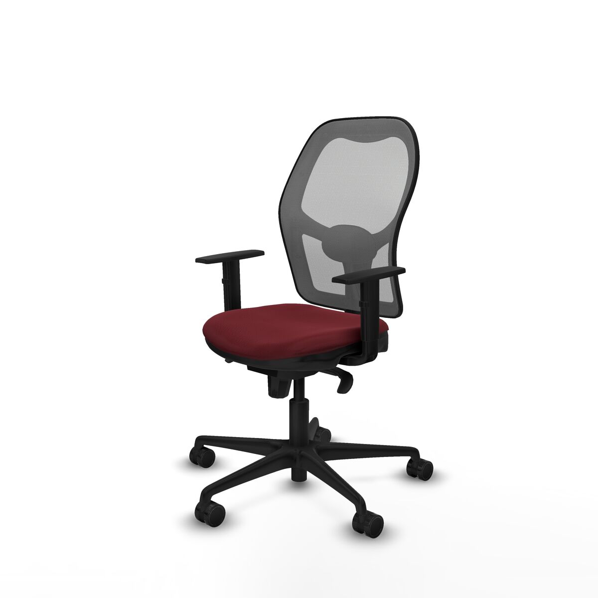 Silla de Oficina Piqueras y Crespo 1D036N0 Granate