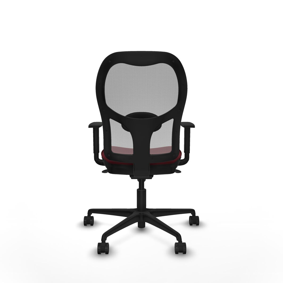 Silla de Oficina Piqueras y Crespo 1D036N0 Granate