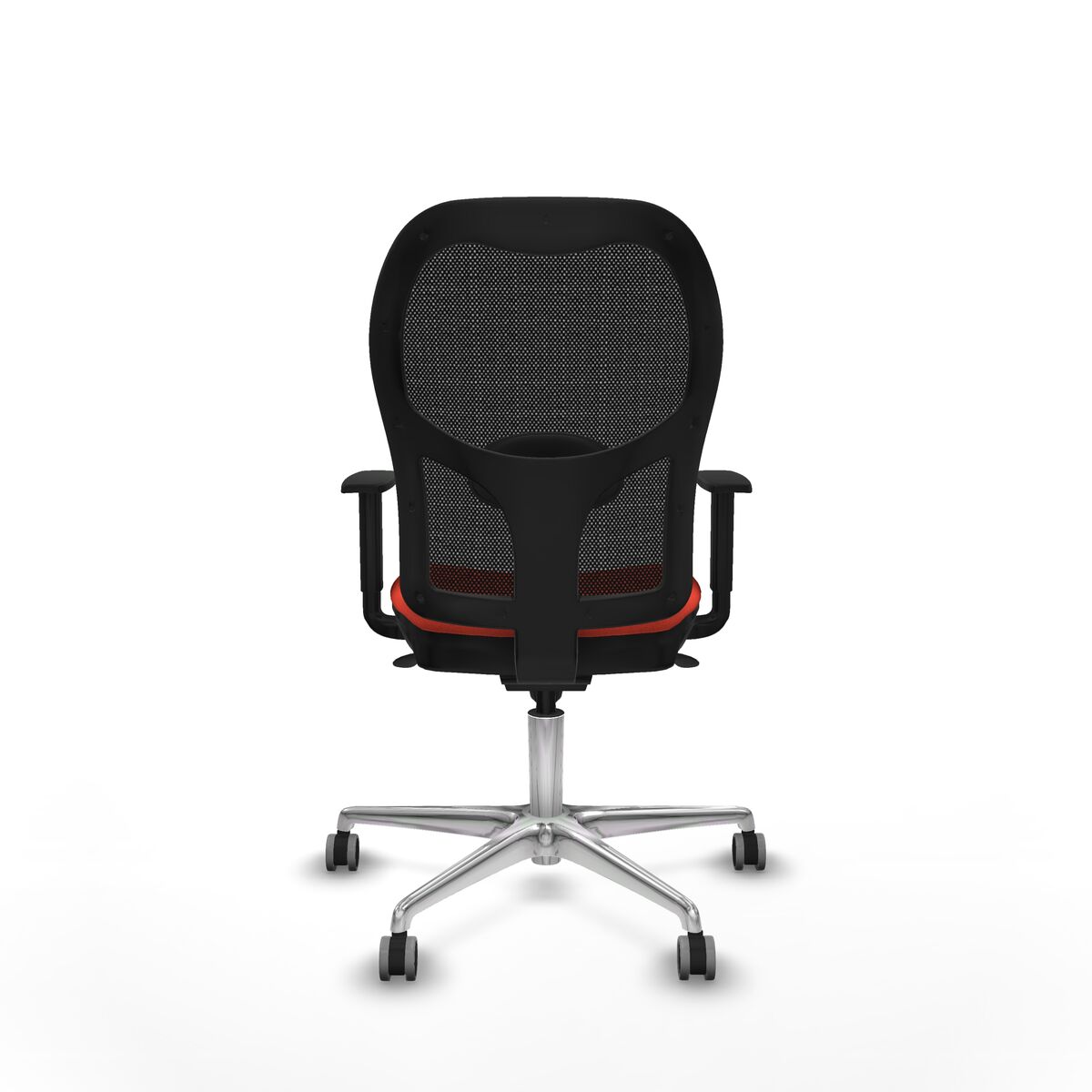 Silla de Oficina Piqueras y Crespo 1D086G0 Naranja Oscuro