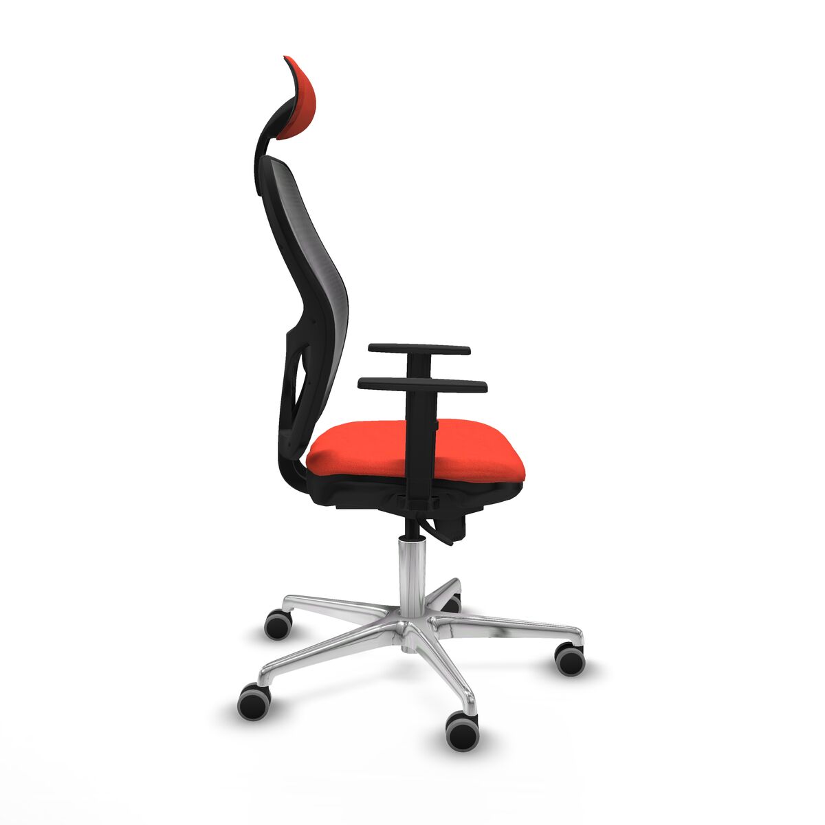 Silla de Oficina Piqueras y Crespo 1D086G1 Naranja Oscuro