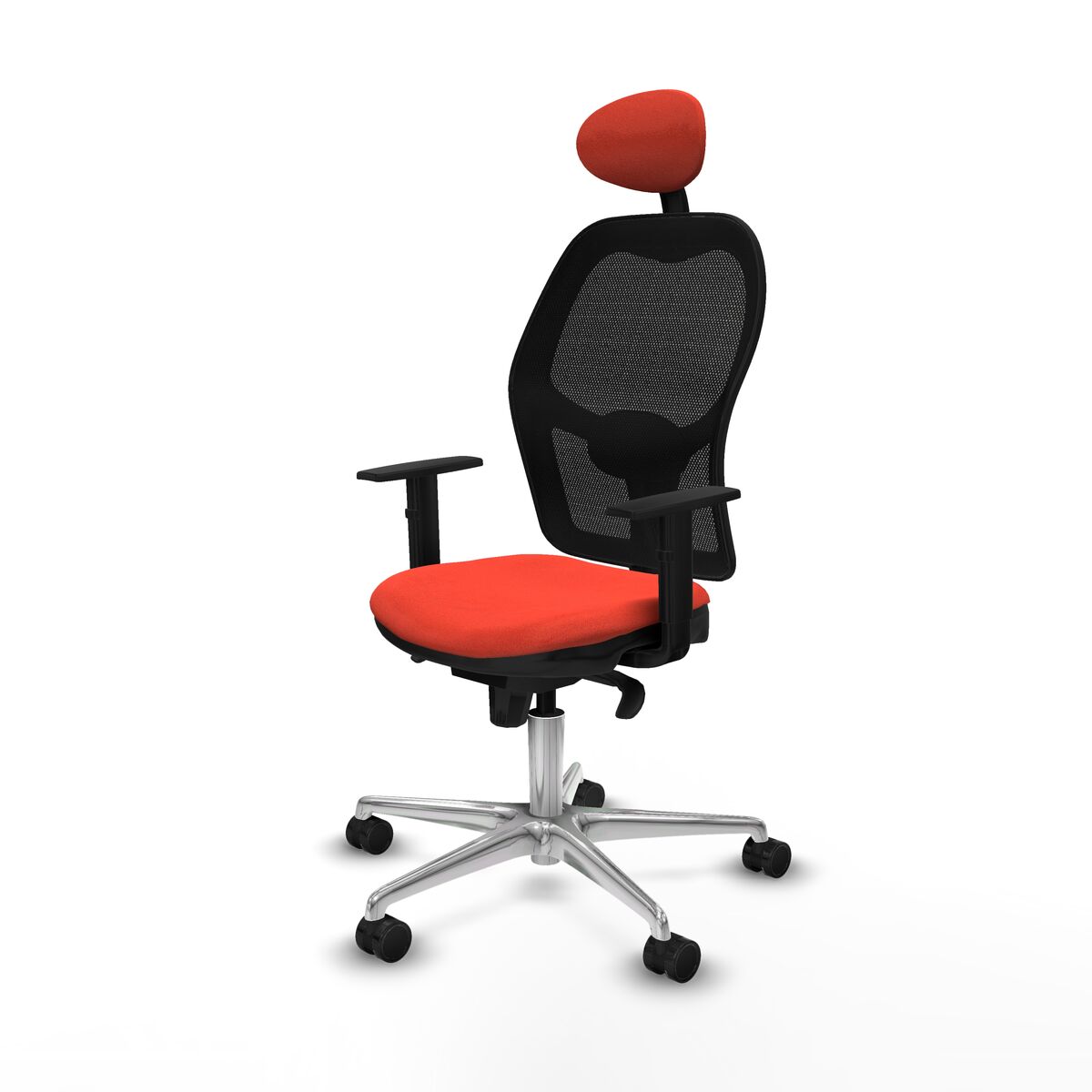 Silla de Oficina Piqueras y Crespo 1D086N1 Naranja Oscuro