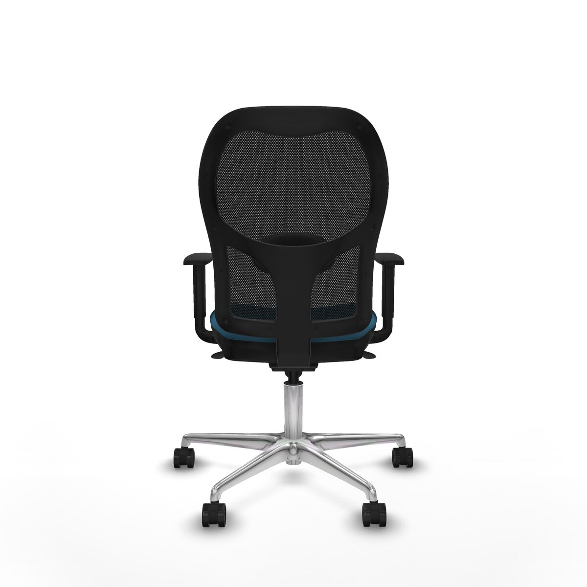 Silla de Oficina Piqueras y Crespo 1D086N0 Negro Verde petróleo