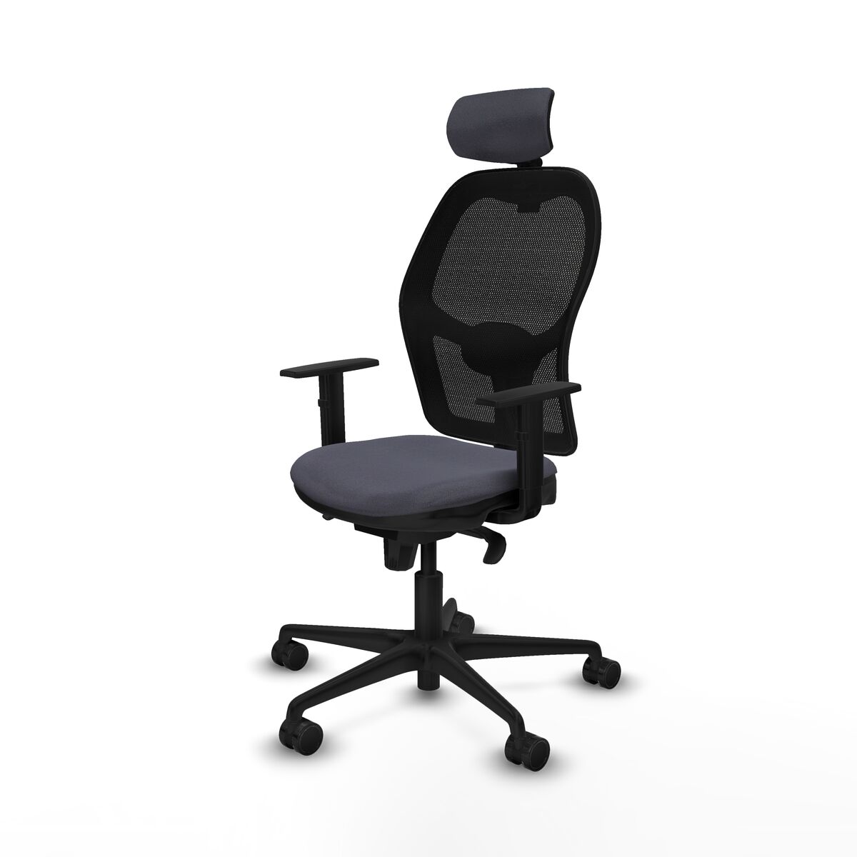 Silla de Oficina Piqueras y Crespo 1D036N2 Gris oscuro