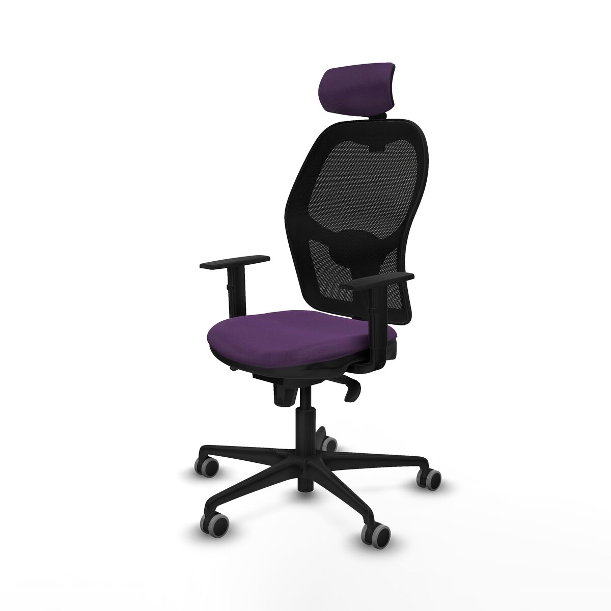Silla de Oficina Piqueras y Crespo 1D036G2 Morado