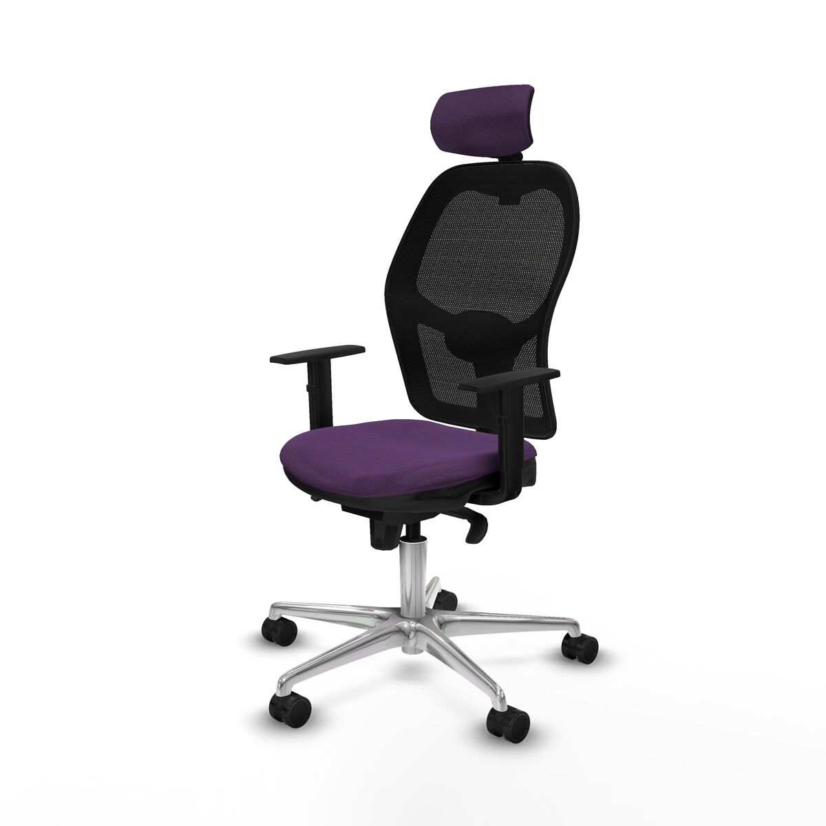 Silla de Oficina Piqueras y Crespo 1D086N2 Morado