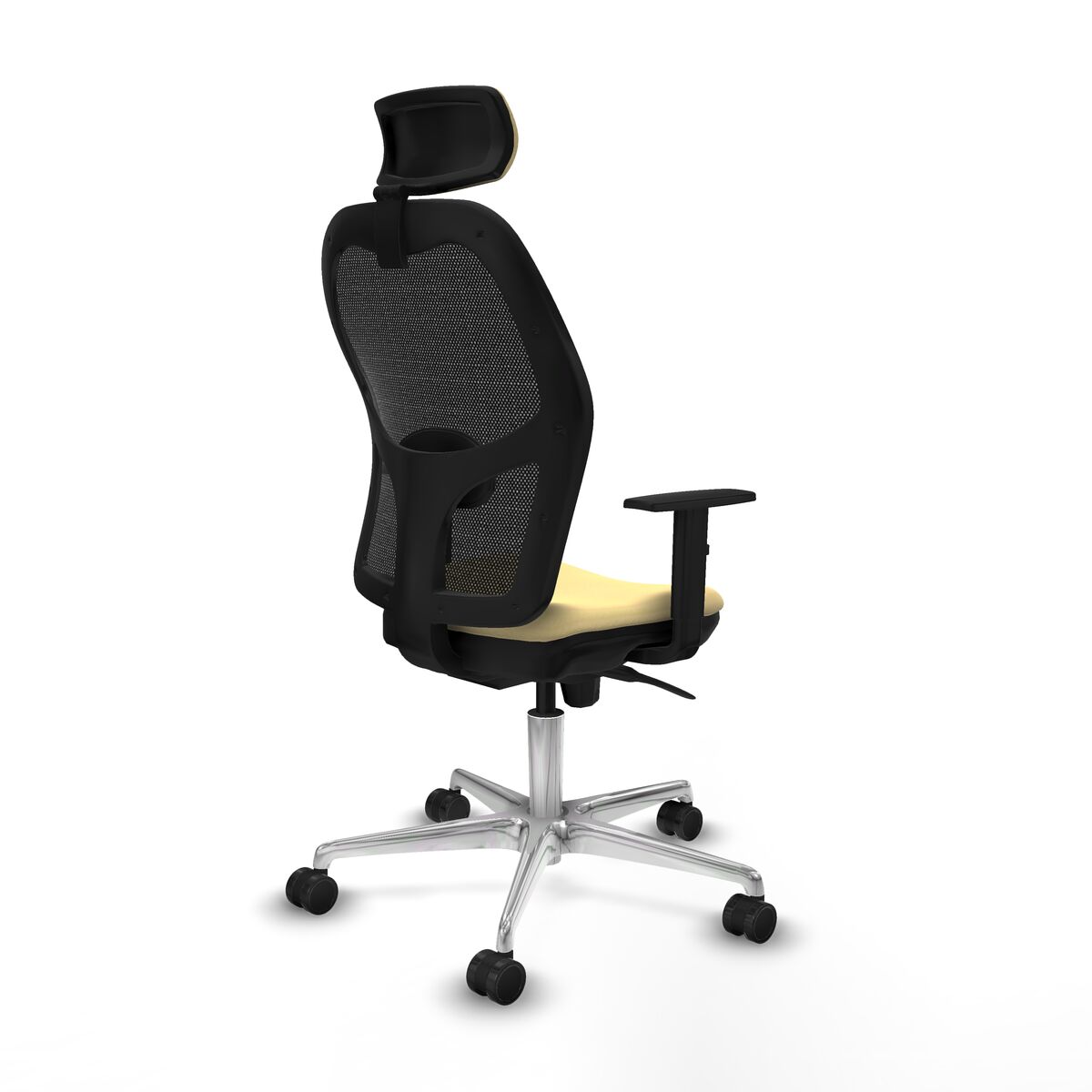 Silla de Oficina Piqueras y Crespo 1D086N2 Crema