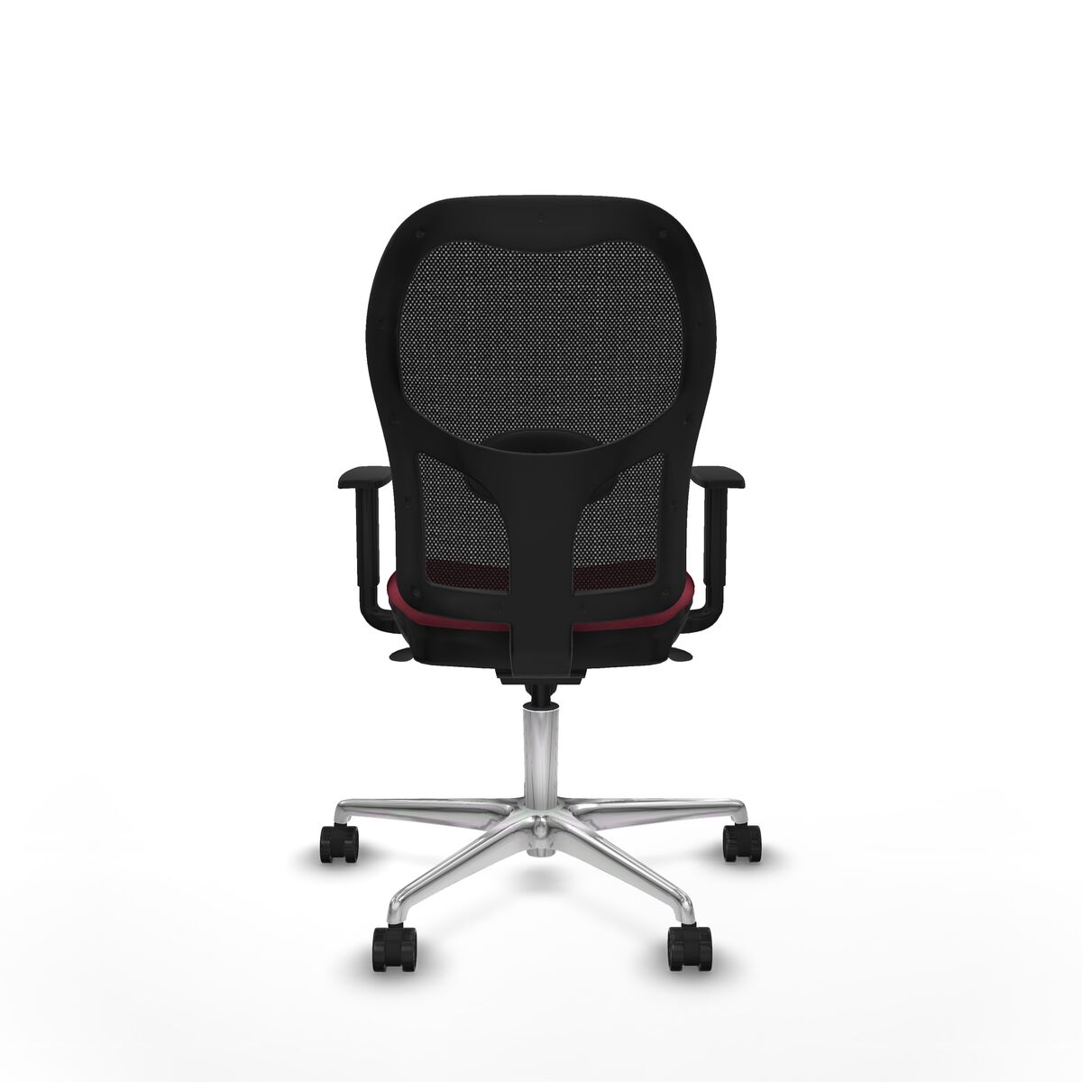 Silla de Oficina Piqueras y Crespo 1D086N0 Granate