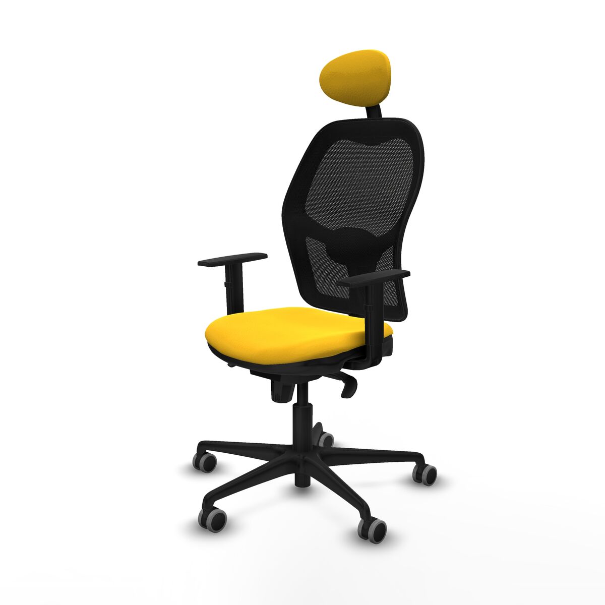 Silla de Oficina Piqueras y Crespo 1D036G1 Amarillo