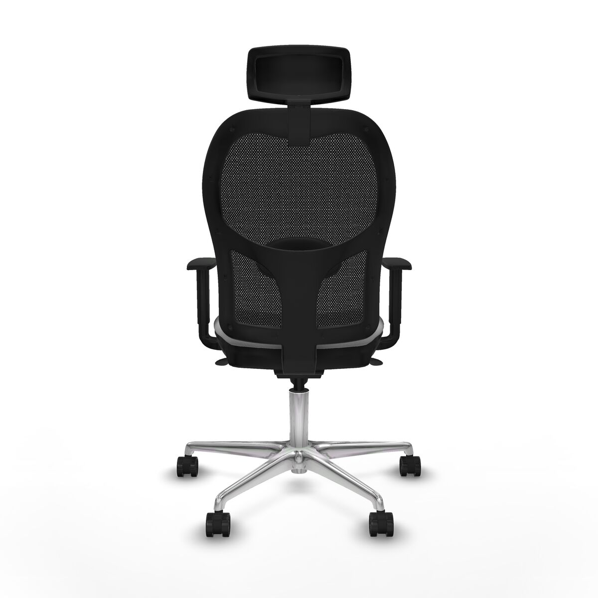 Silla de Oficina Piqueras y Crespo 1D086N2 Gris claro