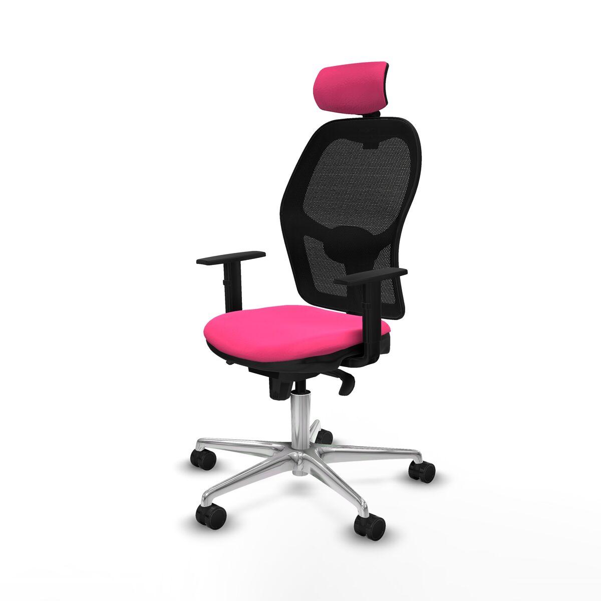 Silla de Oficina Piqueras y Crespo 1D086N2 Rosa