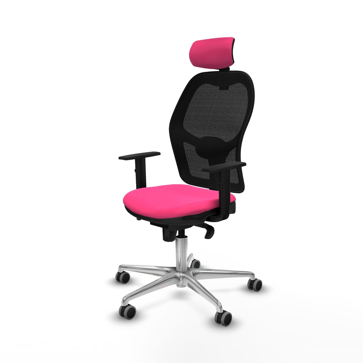 Silla de Oficina Piqueras y Crespo 1D086G2 Rosa
