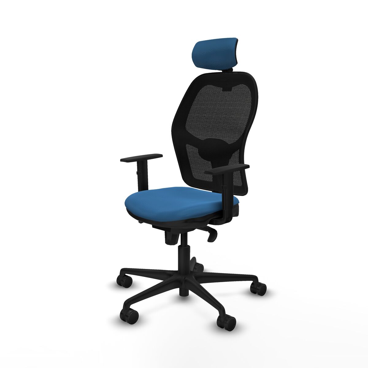 Silla de Oficina Piqueras y Crespo 1D036N2 Azul claro