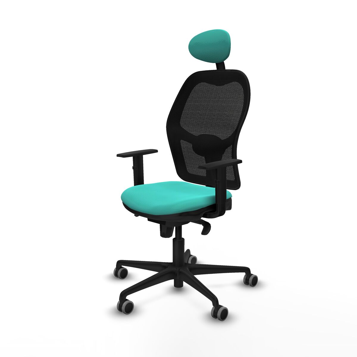 Silla de Oficina Piqueras y Crespo 1D036G1 Turquesa