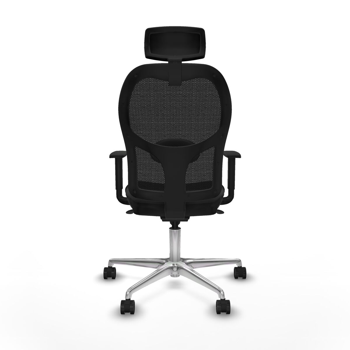 Silla de Oficina Piqueras y Crespo 1D086N2 Gris oscuro