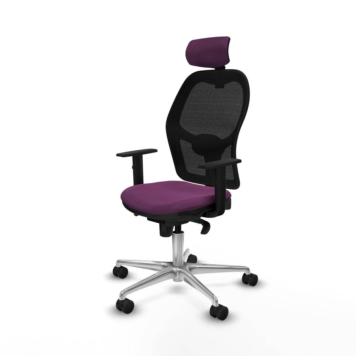 Silla de Oficina Piqueras y Crespo 1D086N2 Morado
