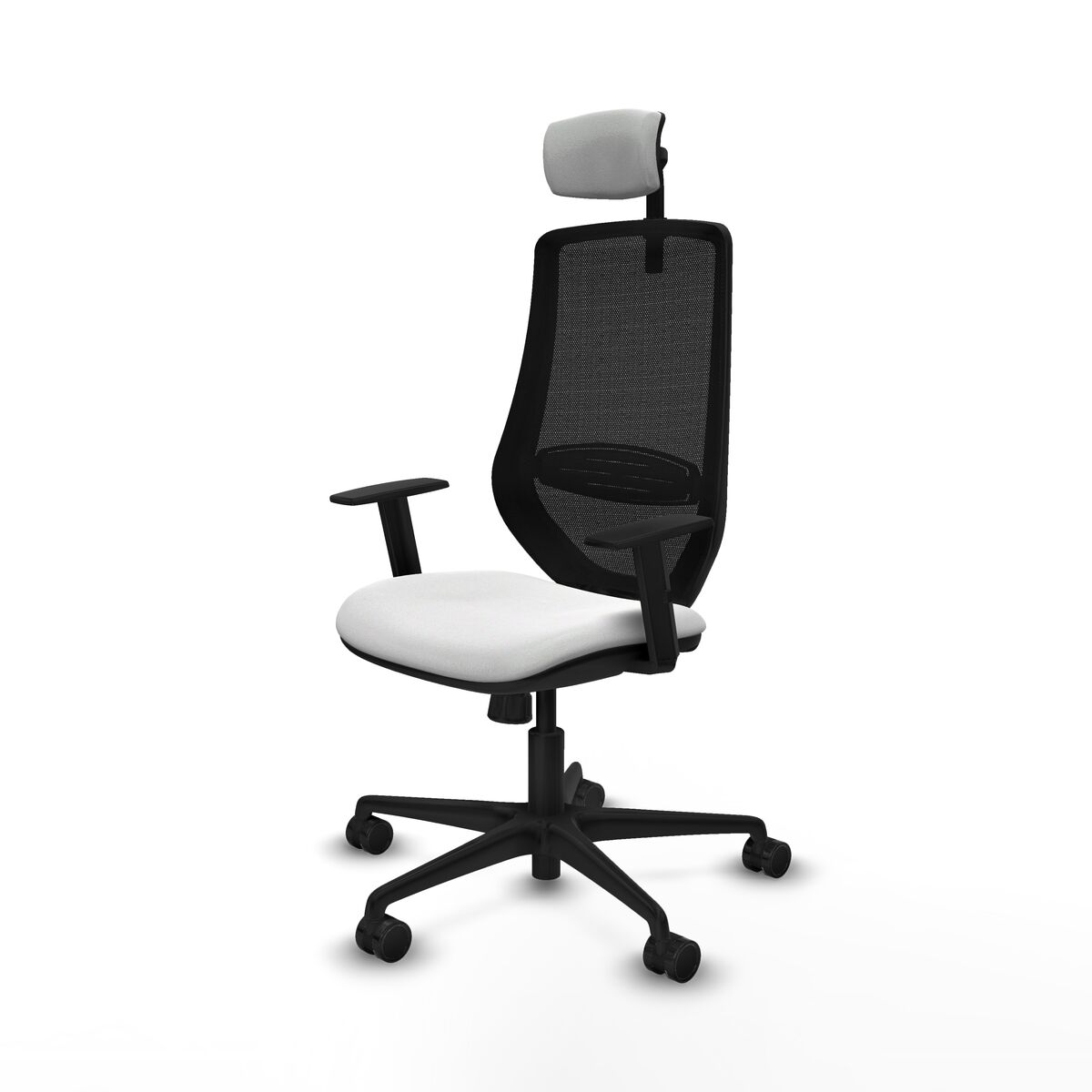 Silla de Oficina Piqueras y Crespo D036N2W Blanco