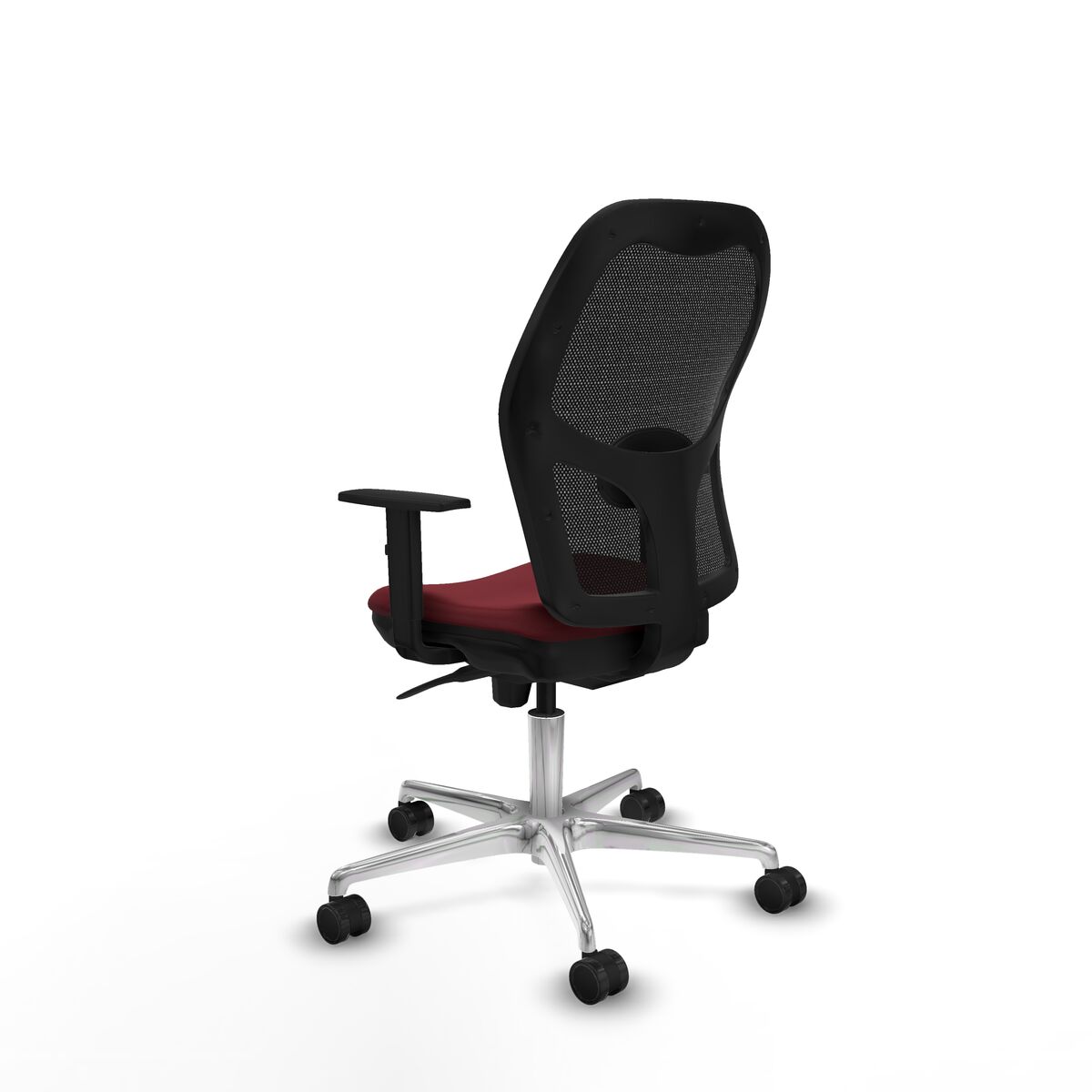 Silla de Oficina Piqueras y Crespo 1D086N0 Granate