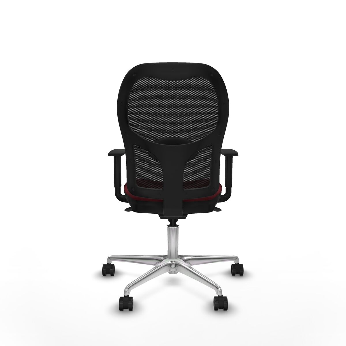 Silla de Oficina Piqueras y Crespo 1D086N0 Granate