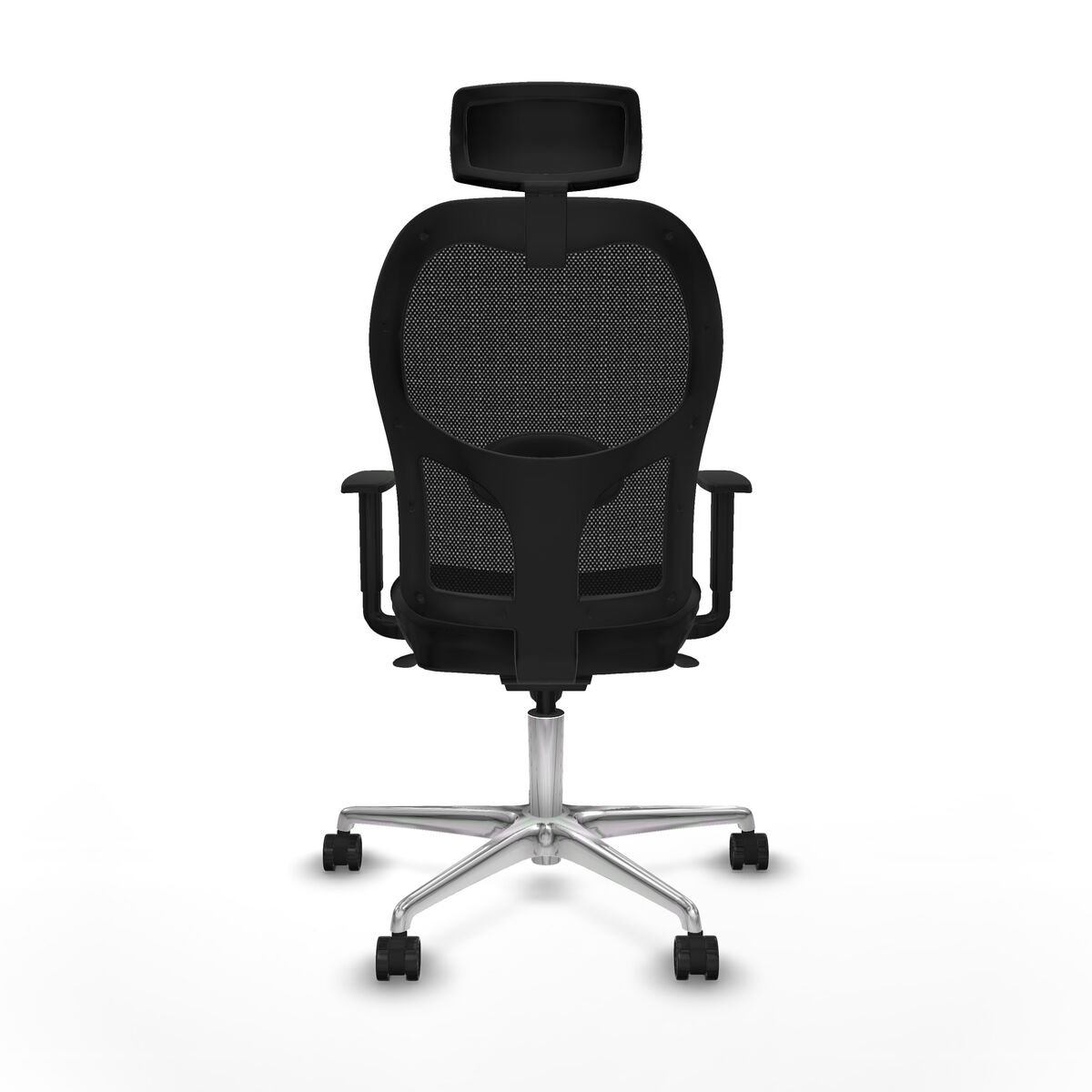 Silla de Oficina Piqueras y Crespo 1D086N2 Negro