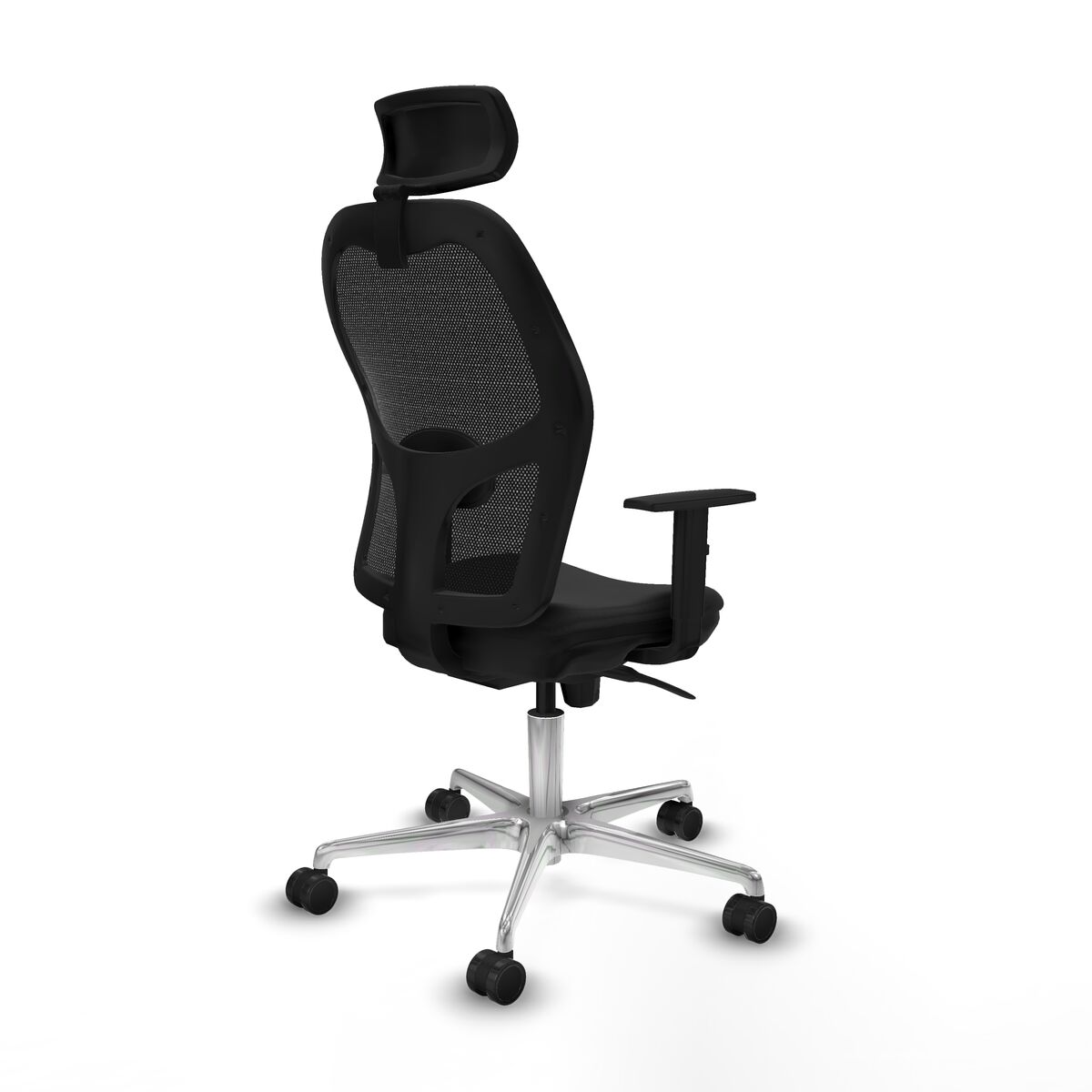 Silla de Oficina Piqueras y Crespo 1D086N2 Negro