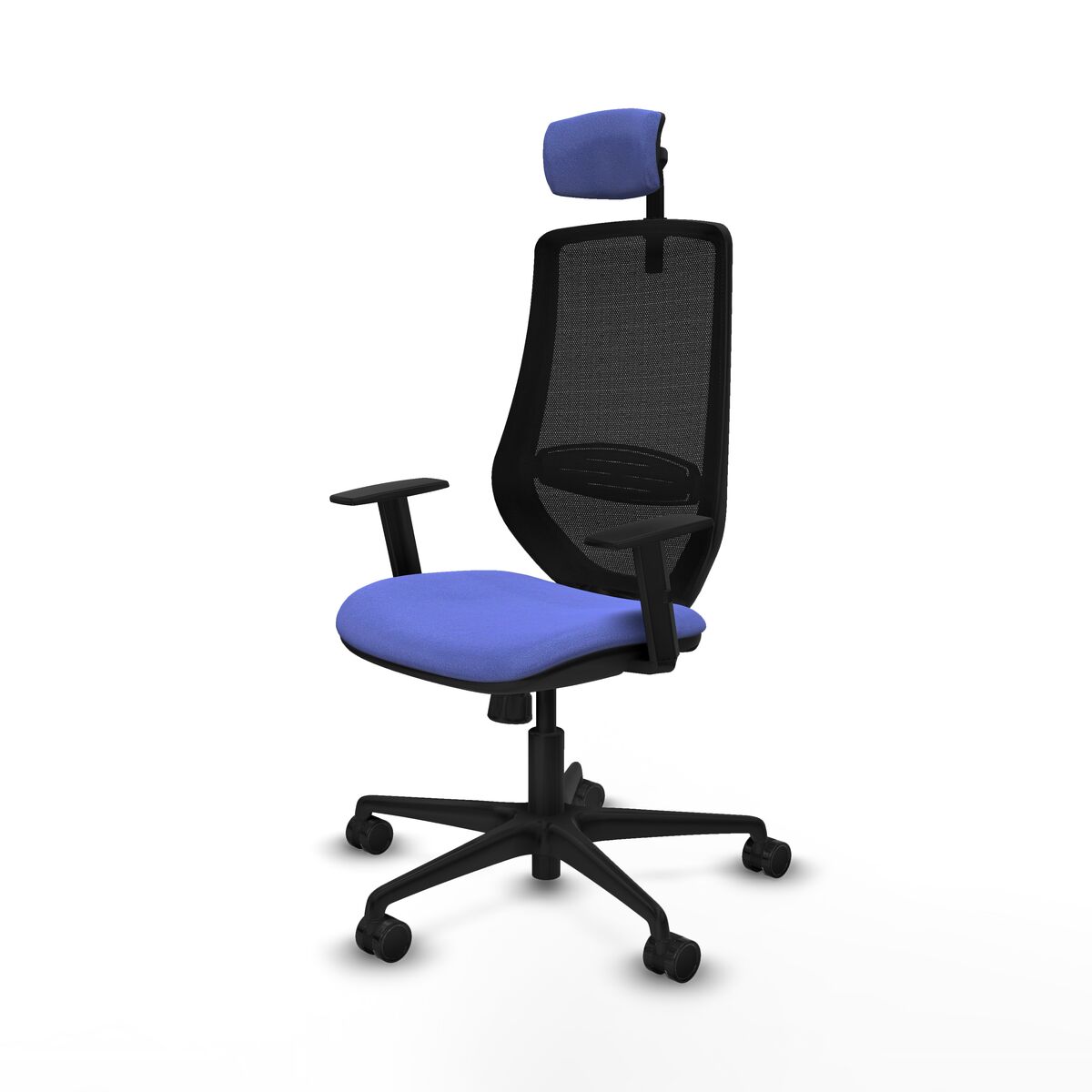 Silla de Oficina Piqueras y Crespo D036N2W Azul claro