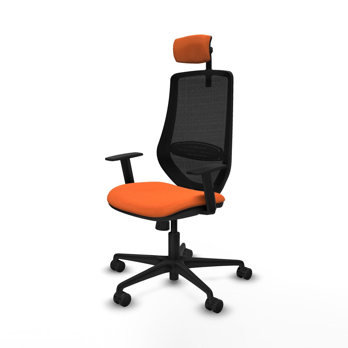 Silla de Oficina Piqueras y Crespo D036N2W Naranja