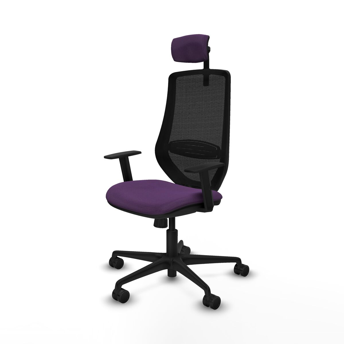 Silla de Oficina Piqueras y Crespo D036N2W Morado