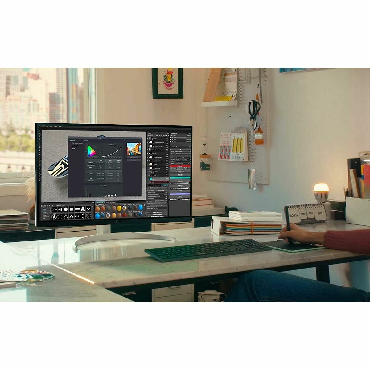 Monitor Gaming LG 27UQ850-W 4K Ultra HD 27"