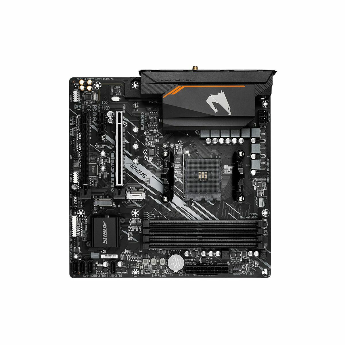 Placa Base Gigabyte AMD B550 AMD AMD AM4